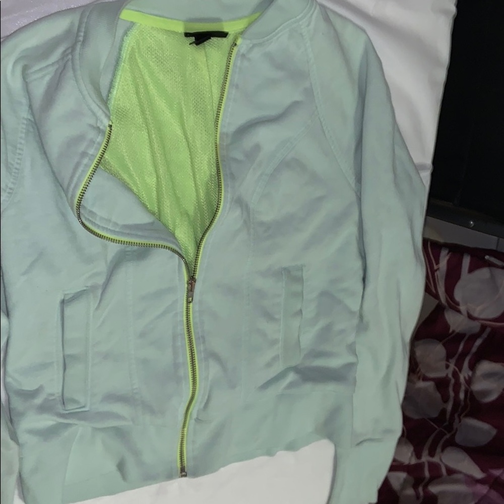 Neon Green and Teal Jacket